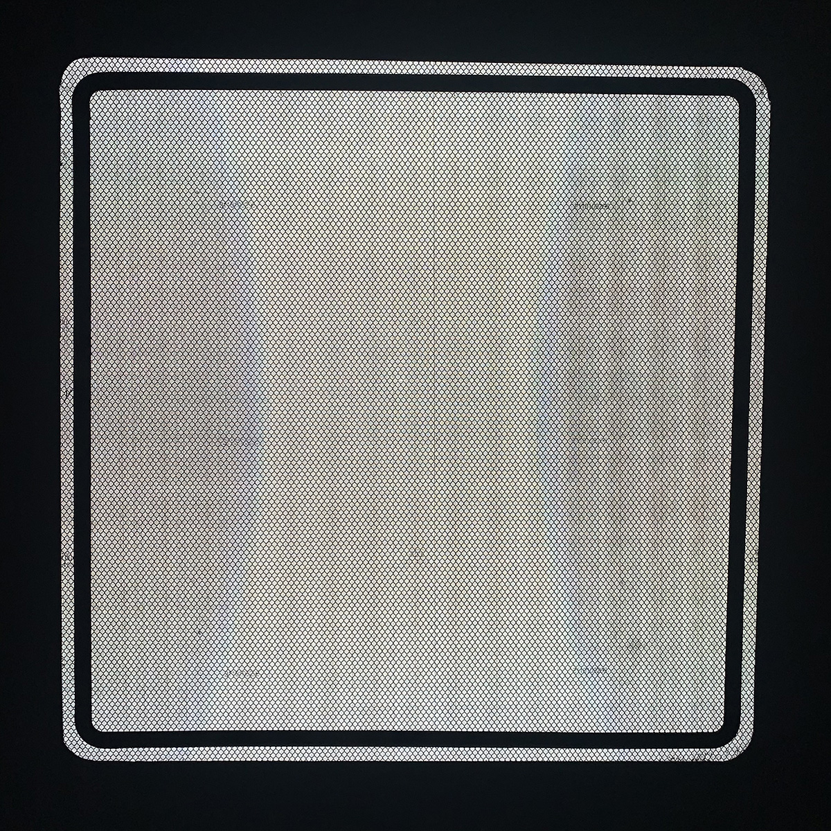 Placa de aluminio reflectante de señal de tráfico personalizada de 60x60 cm