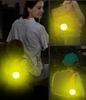 Mochila de PVC llavero reflexivo colgante para niños caminando por la noche