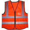 Chalecos de seguridad nocturnos de alta visibilidad, chaquetas de seguridad reflectantes de construcción