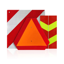 Placa trasera de vehículos reflectantes para señal de seguridad
