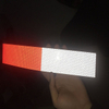 DOT/3C Red+white Reflective Honeycomb Tape para vehículos