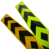 PVC 10*90cm Arrow Honeycomb Stickers reflectantes