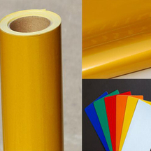 1.24x45.7 metros PET/PMMA GlassBeads Reflecitve de vinilo Big Roll