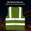 Chaleco de seguridad ropa reflectante de seguridad de la construcción de la chaqueta de trabajo nocturna