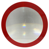 Placa de aluminio reflectante modificada para requisitos particulares círculo de la señal de tráfico de los 60cm