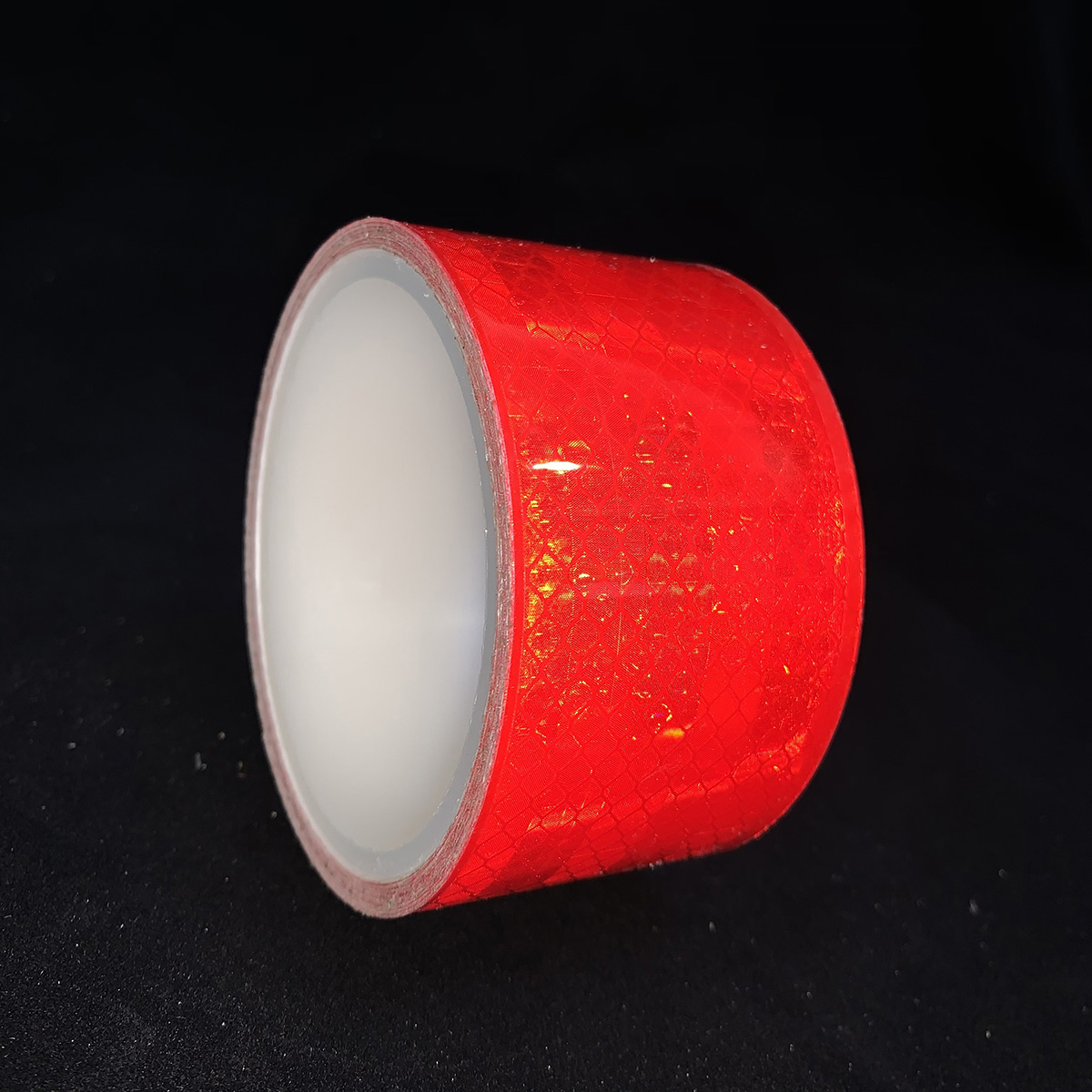 Cinta reflectante microprismática de alta visibilidad roja de 5 cm * 5 m