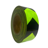 Lámina reflectante de flecha microprismática verde fluo y negra de 2'' x 82 pies